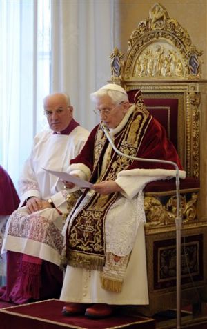 His Holiness, Pope Benedict XVI