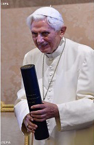 Pope Emeritus Benedict XVI at Castel Gandolfo