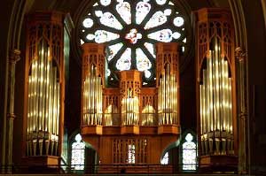 Organ at Saint John the Baptist Cathedral, Savannah GA