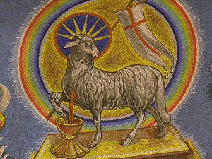 Ecce Agnus Dei mosaic