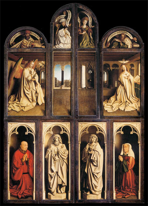Ghent Altarpiece (closed)