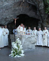 Mass at Lourdes