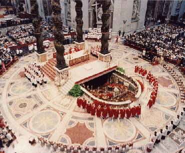 Mass at Saint Peter's Basilica